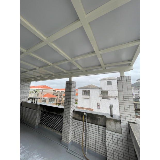 塑鋁板更換/塑鋁板遮陽屋頂