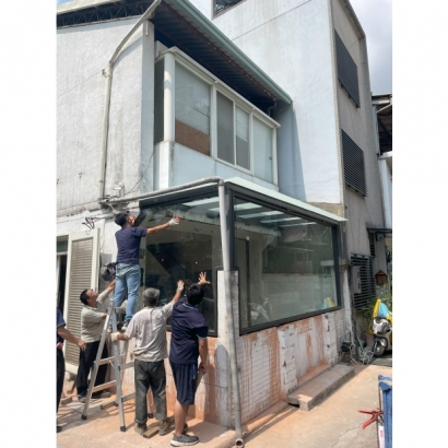 拆除清運/固定玻璃